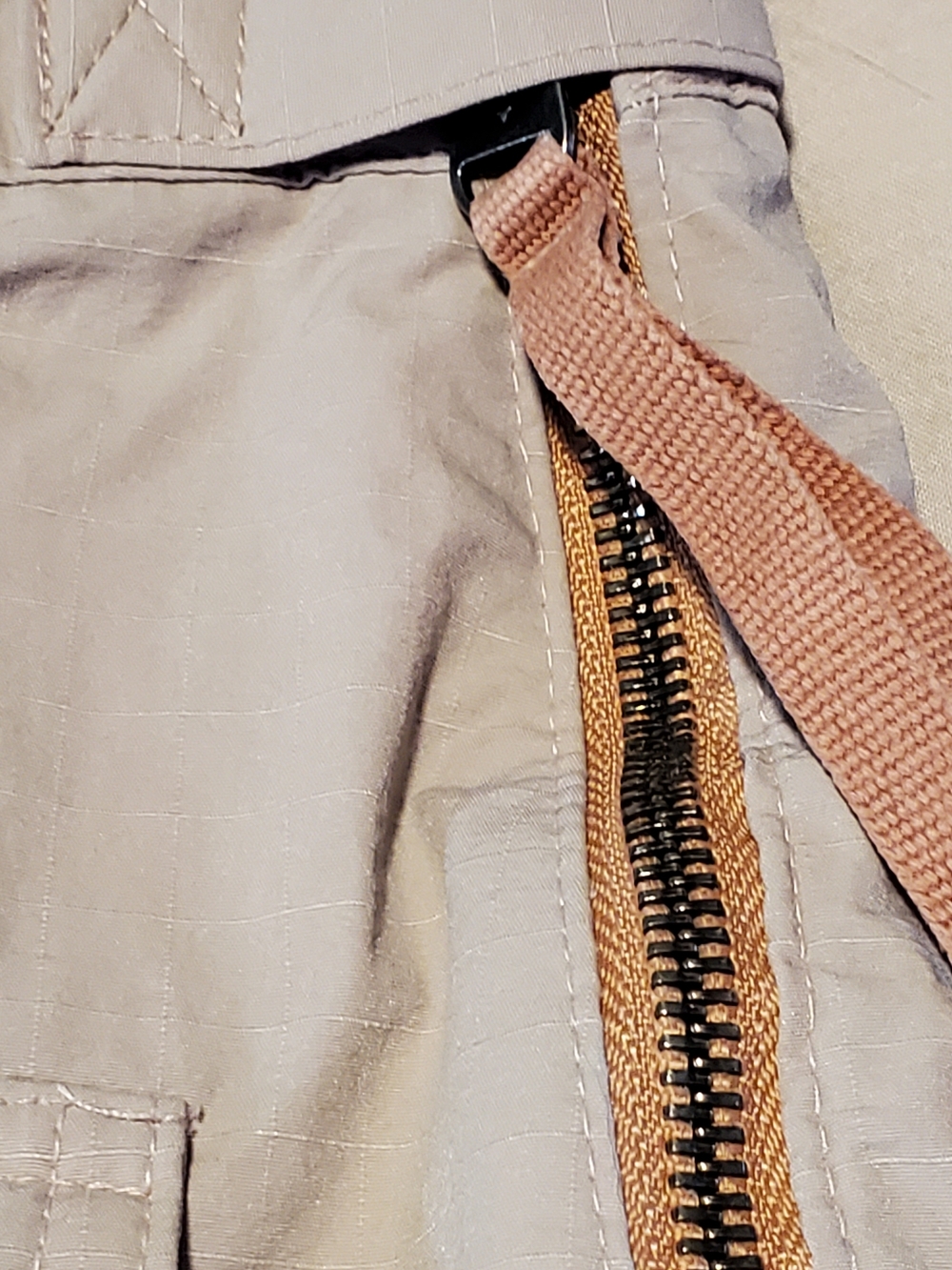 FP Movement Free People Great Outdoors Blush Cream Cargo Skort Orange Detail Lg - Picture 7 of 8